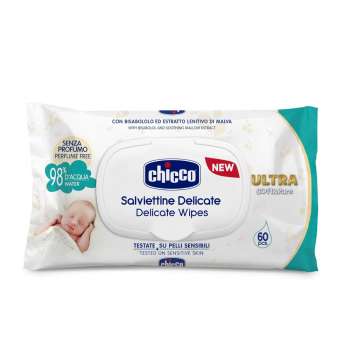 CHICCO VLAZNE MARAMICE, 60 PCS 