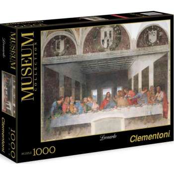 CLEMENTONI PUZZLE 1000 LEONARDO-CENACOLO MUSEUM 