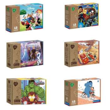 CLEMENTONI PUZZLE 3X48 PFF ASST