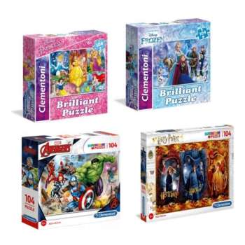 CLEMENTONI PUZZLE 104 SQUARE ASST