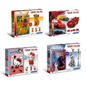CLEMENTONI PUZZLE 104 I 3D MODEL ASST