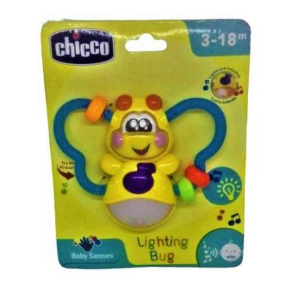 CHICCO ZVECKA ZA BEBE SVJETLECA BUBA, 3M+ 