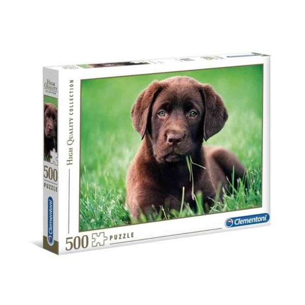 CLEMENTONI PUZZLE 500 CHOCOLATE PUPPY