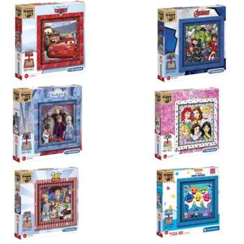 CLEMENTONI PUZZLE 60 FRAME ME UP ASST