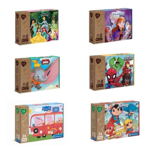 CLEMENTONI PUZZLE 24 MAXI PFF ASST