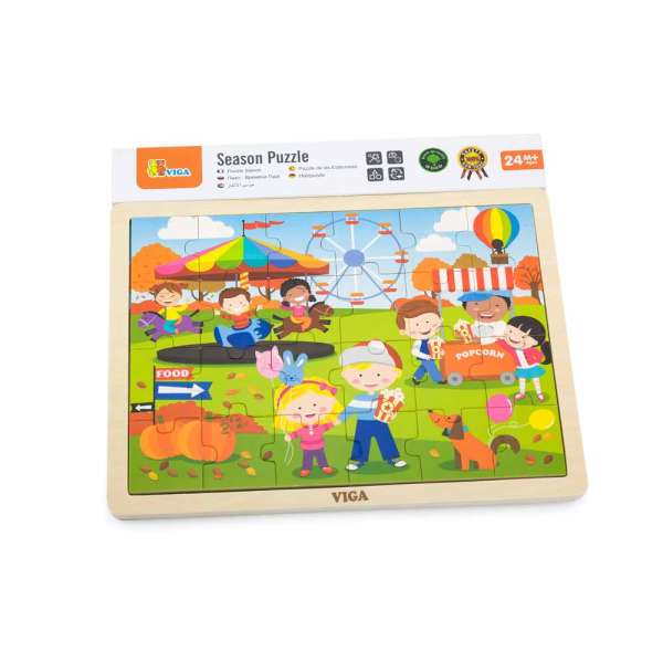 DRVENE PUZZLE JESEN