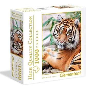 CLEMENTONI PUZZLE 1000 SUMATRAN TIGER SB