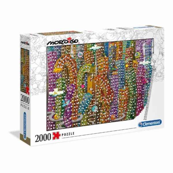 CLEMENTONI PUZZLE 2000 THE JUNGLE 