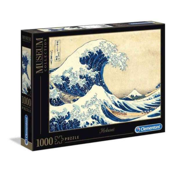 CLEMENTONI PUZZLE 1000 MUSEUM LA GRANDE ONDA DI HOKUSA