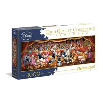 CLEMENTONI PUZZLE 1000 PANORAMA DISNEY ORCHESTRA 