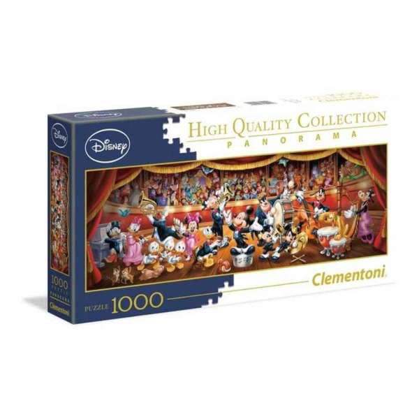 CLEMENTONI PUZZLE 1000 PANORAMA DISNEY ORCHESTRA