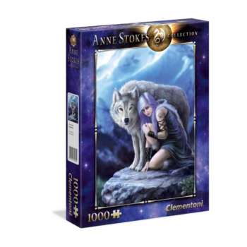 CLEMENTONI PUZZLE 1000 ANNE STOKES - PROTECTOR 