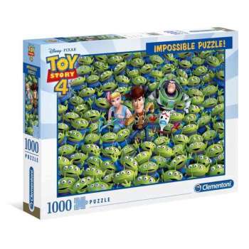 CLEMENTONI PUZZLE 1000 IMPOSSIBLE TOY STORY 4 