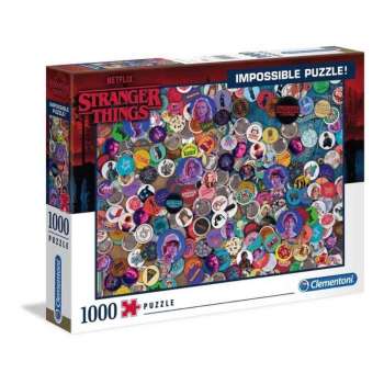 CLEMENTONI PUZZLE 1000 IMPOSSIBLE STRANGER THINGS 