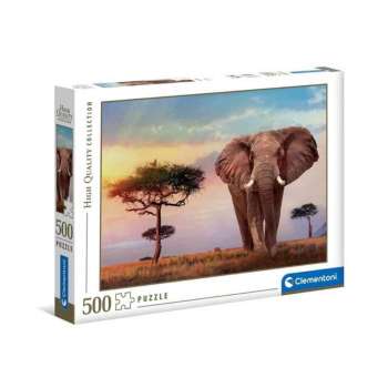 CLEMENTONI PUZZLE 500 AFRICAN SUNSET