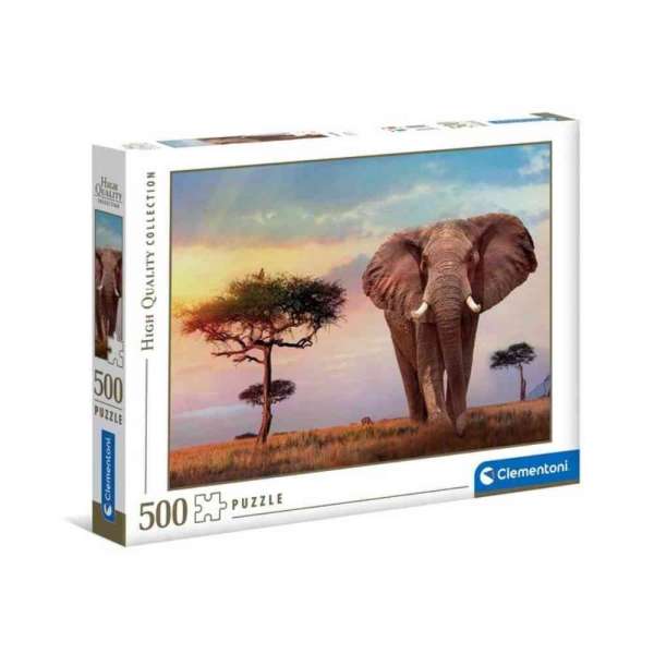 CLEMENTONI PUZZLE 500 AFRICAN SUNSET