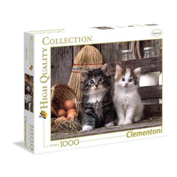 CLEMENTONI PUZZLE 1000 LOVELY KITTENS
