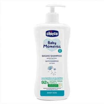 CHICCO KUPKA I SAMPON BABY MOMENTS, 500 ML 