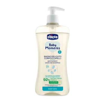 CHICCO KUPKA ZA TIJELO I KOSU BABY MOMENTS , 500ML 