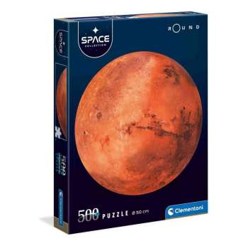 CLEMENTONI PUZZLE 500 ROUND NASA 2021
