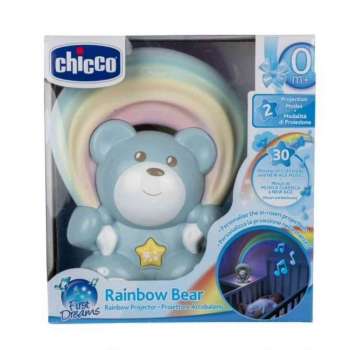 CHICCO PROJEKTOR RAINBOW BEAR, PLAVI 