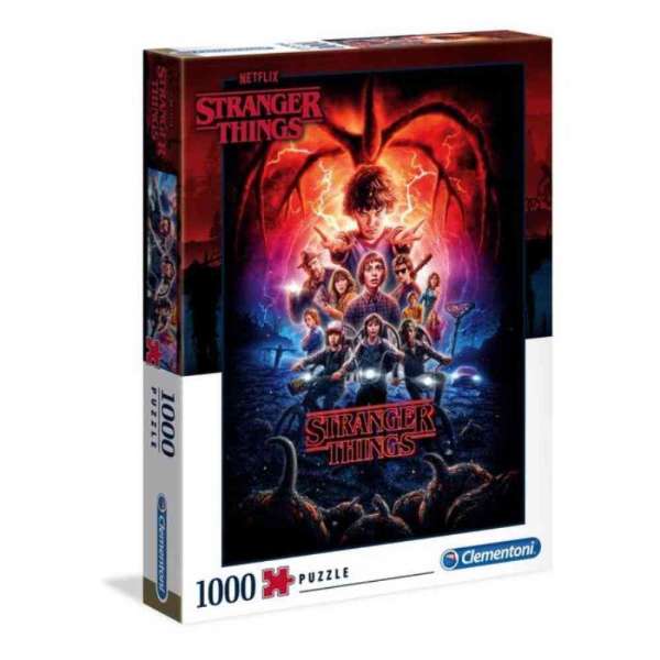 CLEMENTONI PUZZLE  1000 STRANGER THINGS 