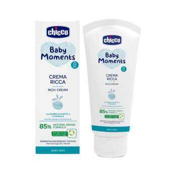 CHICCO HRANJIVA KREMA BABY MOMENTS, 100ML 