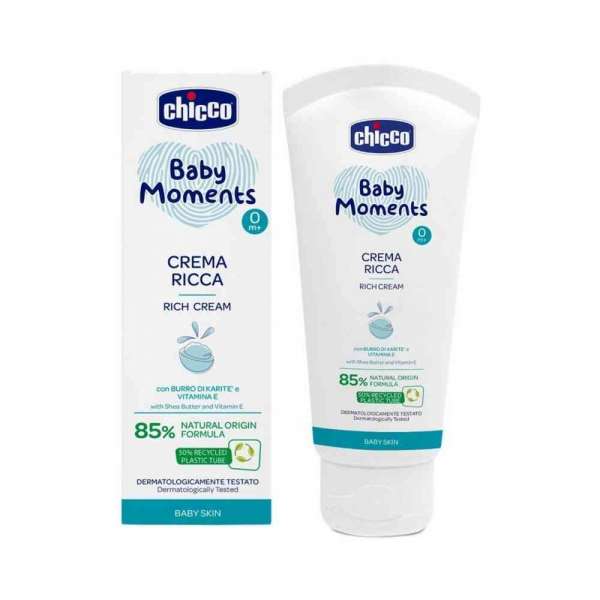 CHICCO HRANJIVA KREMA BABY MOMENTS, 100ML 