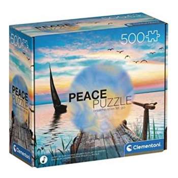 CLEMENTONI PUZZLE 500 PEACE PEACEFUL WIND