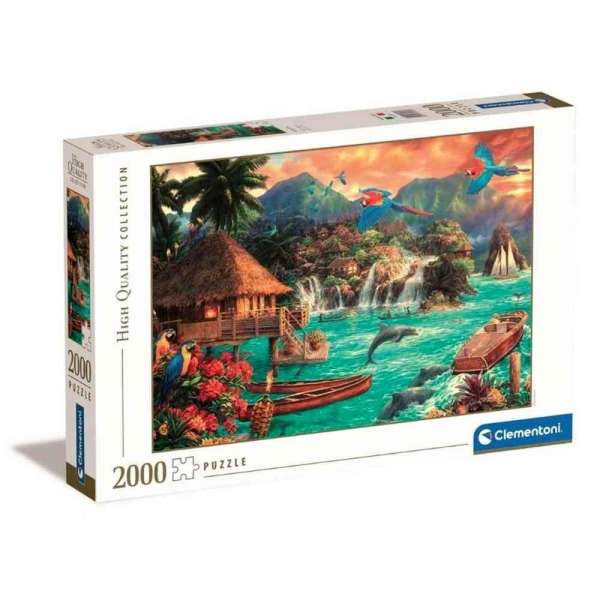 CLEMENTONI PUZZLE 2000 ISLAND LIFE 