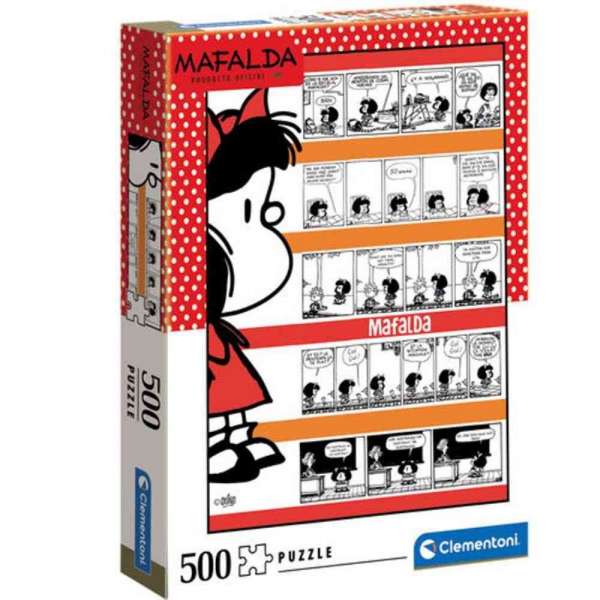 CLEMENTONI PUZZLE 500 MAFALDA 