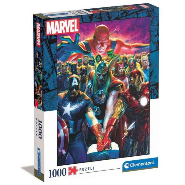 CLEMENTONI PUZZLE 1000 MARVEL THE AVENGERS 