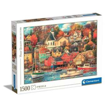 CLEMENTONI PUZZLE 1500 GOOD TIMES HARBOR