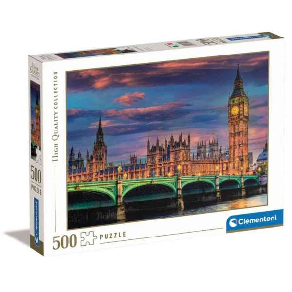 CLEMENTONI PUZZLE 500 THE LONDON PARLIAMENT 