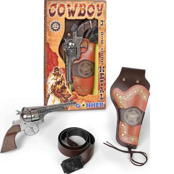 GN14902 WESTERN SET (REVOLVER I FUTROLA) KUT 12 