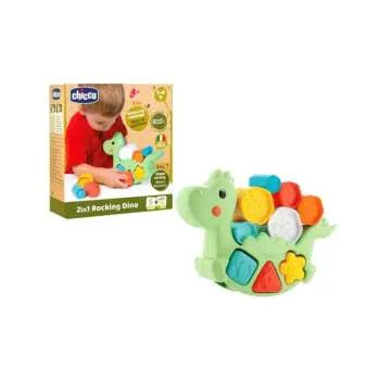 CHICCO ECO IGRAČKA 2u1 ROCKING DINO, 12m+ 