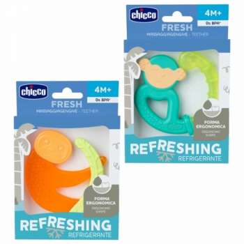 CHICCO GLODALICA ZA ZUBE FRESH, 4M+,MIX 