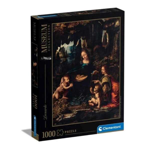 CL39767 PUZZLE 1000 MUSEUM LOUVRE LEONARDO 