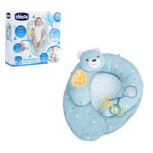 CHICCO FIRST DREAMS JASTUK GNIJEZDO ZA BEBE, 0M+, PLAVO 