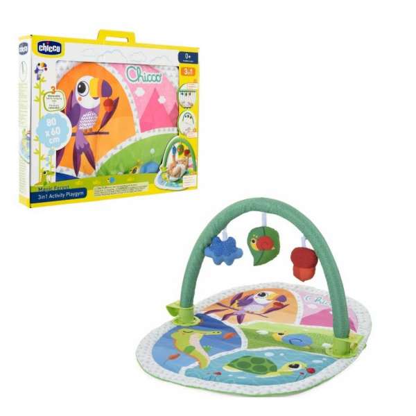 Chicco aktiviti centar za igru 3u1 Magic Forest, 0m+ 