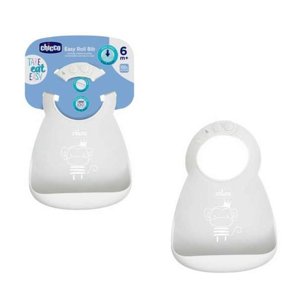 CHICCO SILIKONSKI SIPERAK, GREY 