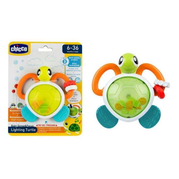 CHICCO GLAZBENA SVJETLECA ZVECKA KORNJACA, 6M+ 