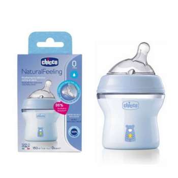 Bocica Natural Feeling 150 ml, 0m+, plava 