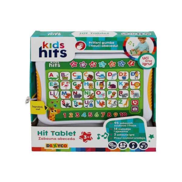 KH01003 DJEcJI HIT TABLET ZABAVNA ABECEDA, HR 