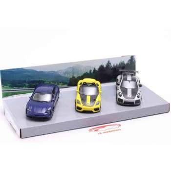 1/43 STREET FIRE PORSCHE 3 KOM, Asst 