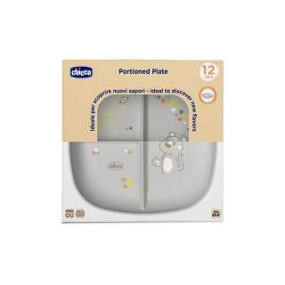 CHICCO TANJUR SA ODJELJCIMA, 12M+, GREY