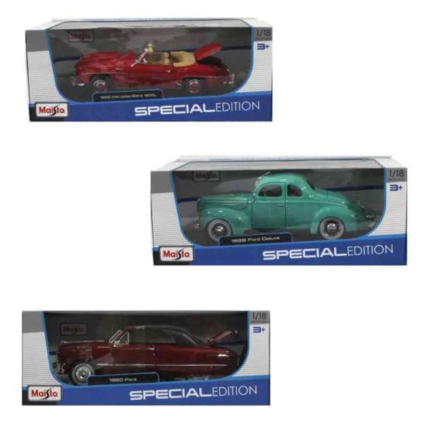 METALNO AUTO 1:18 SPECIAL ASST