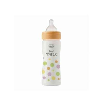 CHICCO PLASTICNA BOCICA PERFECT EASY ,ANTI-COLIC,250 ML,SREDNJI PROTOK, 2M+, DJE 