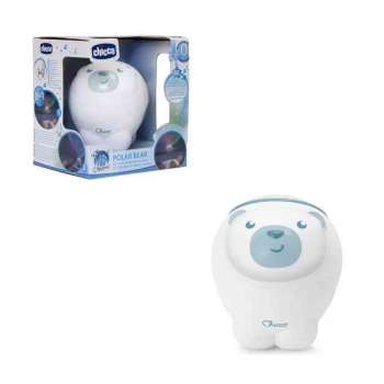 CHICCO  PROJEKTOR POLARNI MEDO, 0M+, PLAVI 