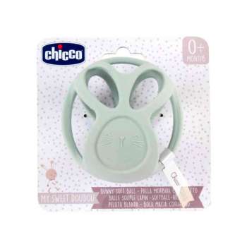 CHICCO MEKANA SILIKONSKA LOPTA,0M+ 